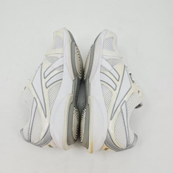 Y2K Reebok EasyTone Smooth Fit Athletic Walking Sneaker Shoe White Womens 8.5 - Picture 5 of 9